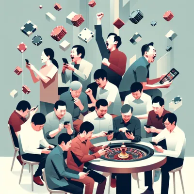 Baccarat casino table online version