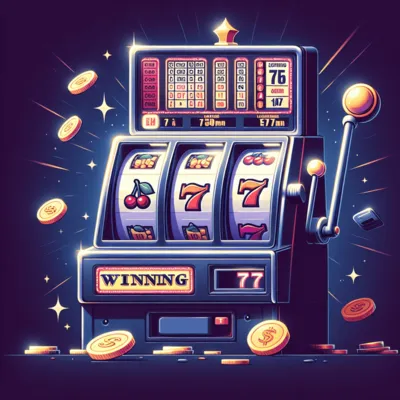 Classic-Slots casino game interface showing reels and vintage symbols
