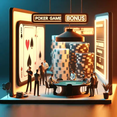 Online Poker gameplay interface