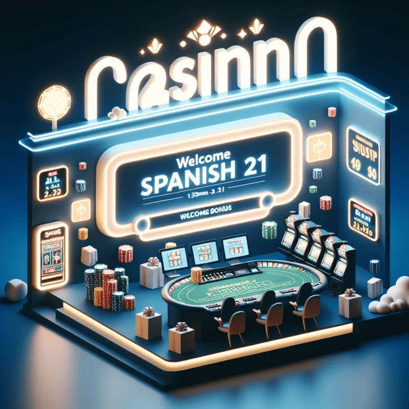 online Spanish 21 casinos with welcome bonus